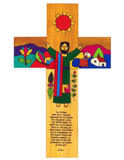 24 Our Father cross -  Available in 25cm, 40cm