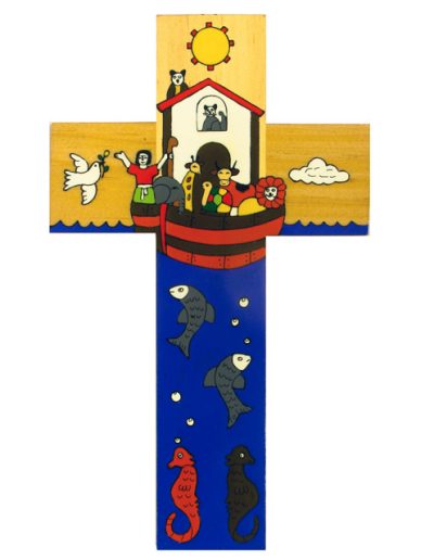 79 Noah's Ark cross -  Available in 12cm, 25cm, 40cm